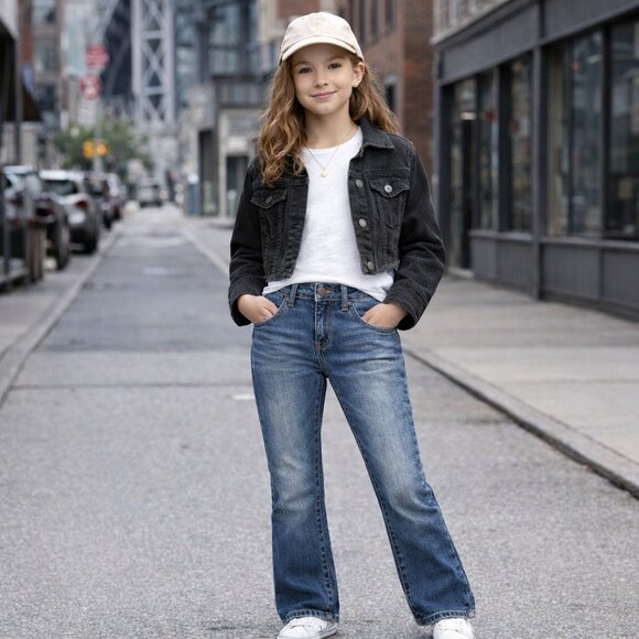 Hudson Jeans Other - Hudson Kids Girls Skinny Jeans Size 10 Medium Wash Premium Denim Stretch